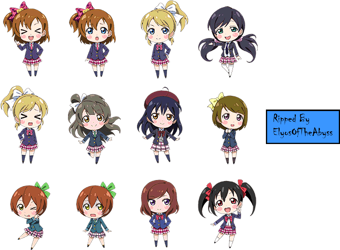 Love Live Chibi Png Clip Library Download - Love Live ! Acrylic Keychain Yazawa Nico (700x510), Png Download