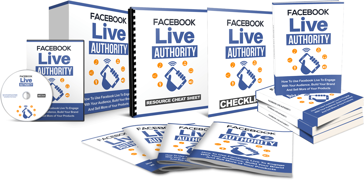 Facebook Live Authority Gold - Authority Facebook Live: How To Use Facebook Live To (1500x825), Png Download