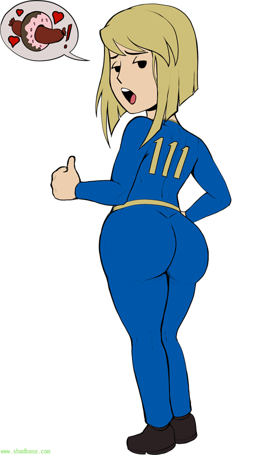 Clip Transparent Download Boy Svg Fall Out - Vault Girl Hentai (533x891), Png Download