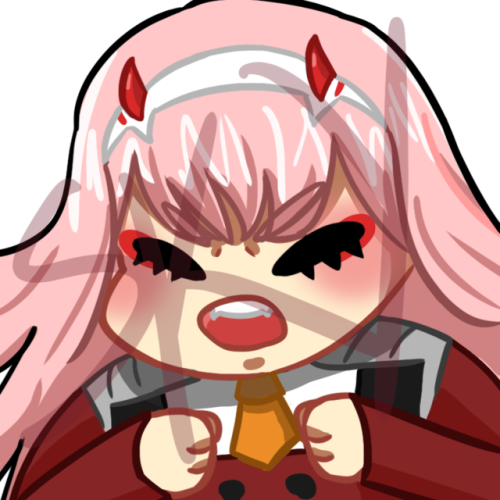 2 - Darling In The Franxx Discord Emotes (500x500), Png Download