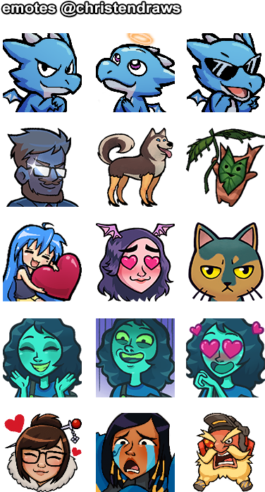 My Emote Commissions Are Almost Always Open - Cartoon (424x732), Png Download