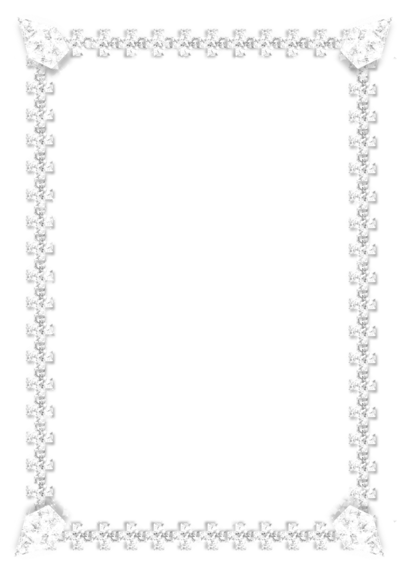Pearl Frame Png - Bling Bling Frame (900x1200), Png Download