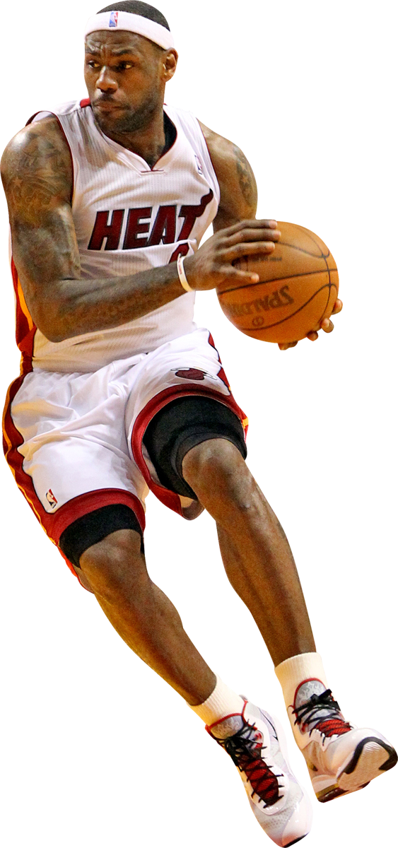 Lebron James (563x1200), Png Download