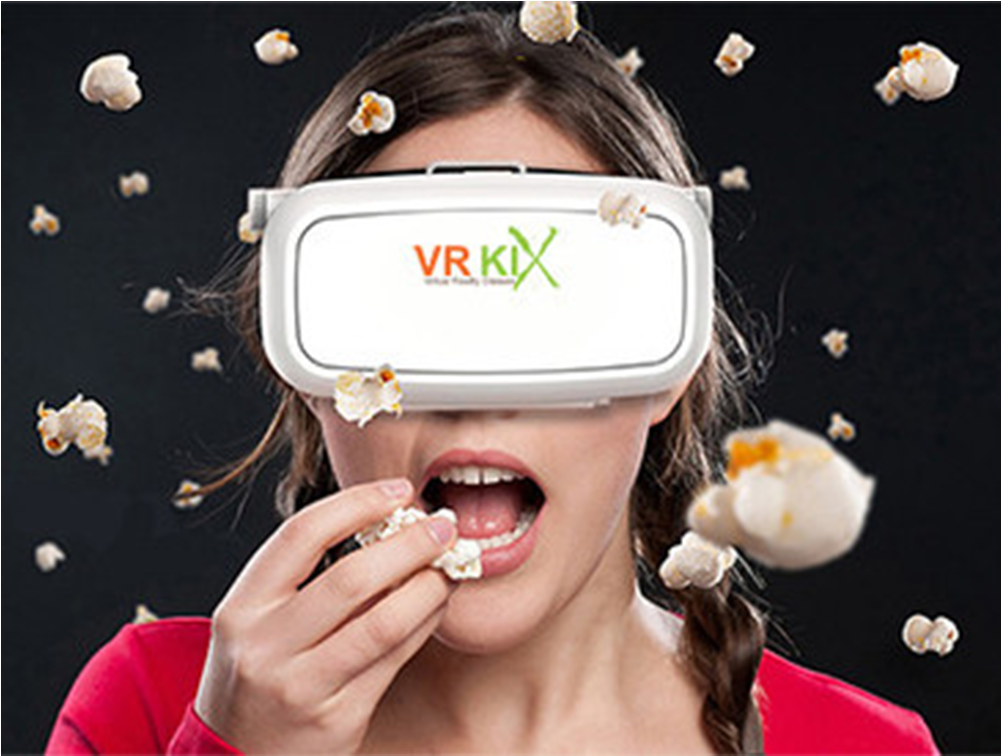 View Larger - Vrkix Virtual Reality 3d Glasses, Vr Headset (1000x1000), Png Download