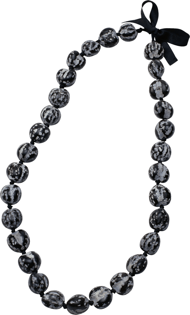 Pearl Border Transparent Download - Necklace Clip Art Black And White (627x1036), Png Download