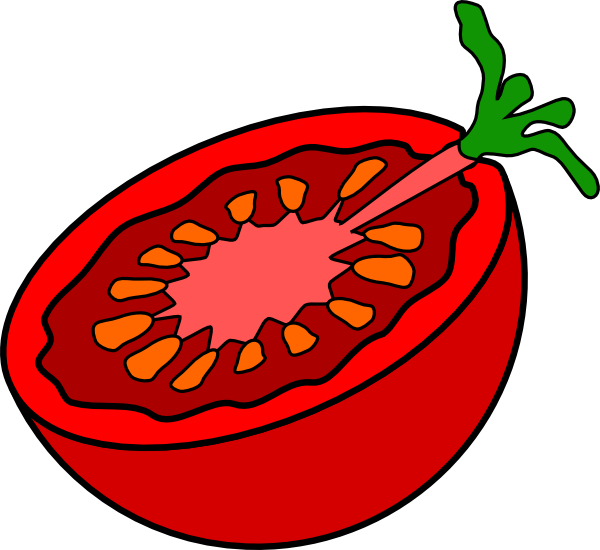 Tomato Clip Art (600x550), Png Download
