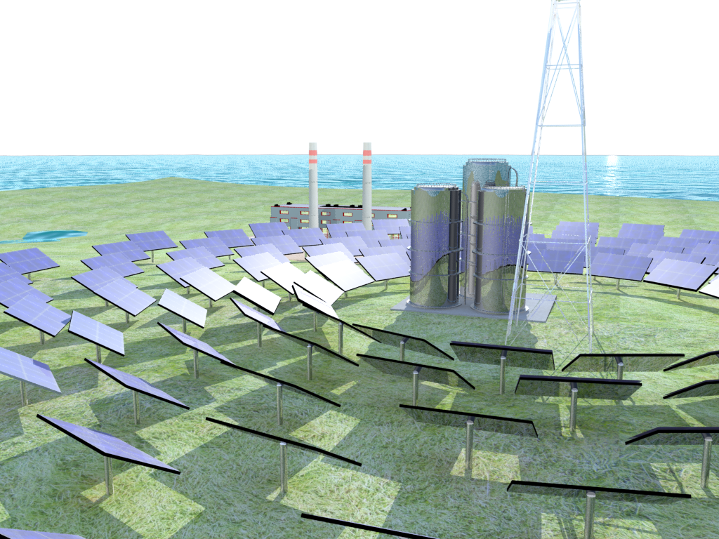 Solar-006 - Sea (1024x768), Png Download