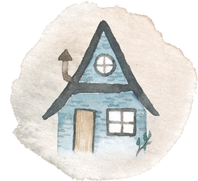 Awoodennest-house - House (710x710), Png Download