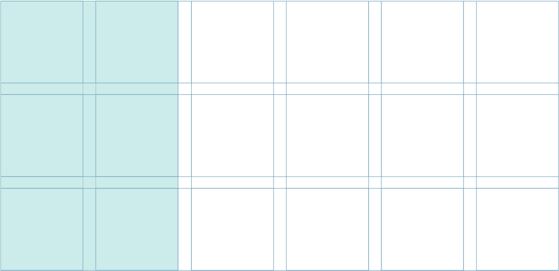 Spatial Zones Regions Layout Design Types Of Grids - Grid (1200x630), Png Download
