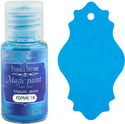Сухая Краска "magic Paint With Effect" Цвет " Джинс - Paint (500x500), Png Download