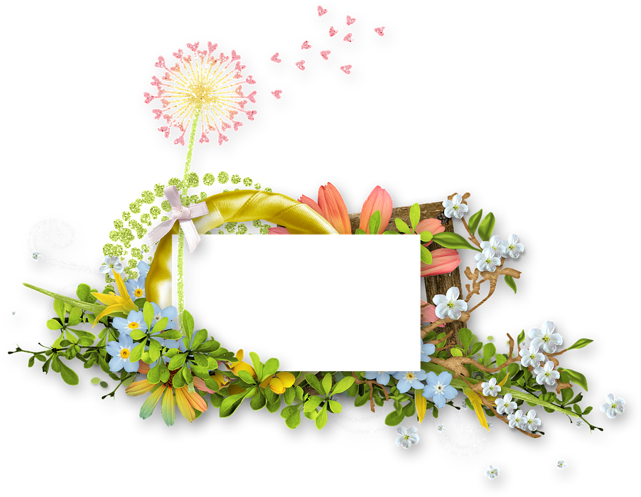 Download Hd Marco De Flores Verdes Png Transparent Png Image Nicepng Com