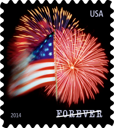 Starspangledbanner - Star Spangled Banner Stamp (375x420), Png Download