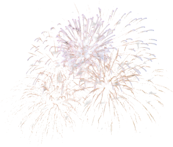 Download - Fireworks (500x350), Png Download