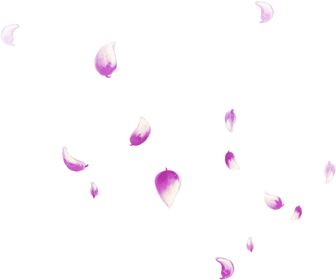 Petal Falling Transprent Png Free Download Pink - Portable Network Graphics (670x670), Png Download