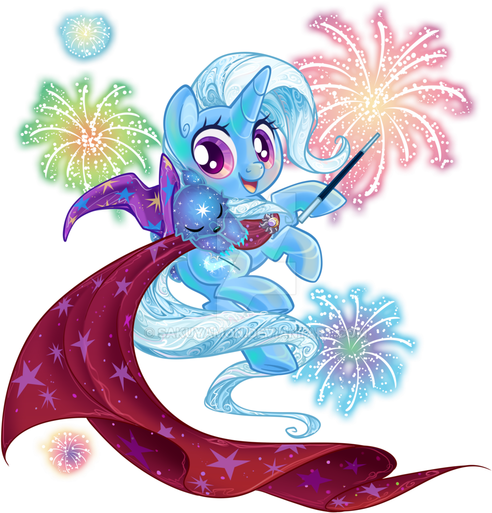 Sakuyamon, Cape, Clothes, Cub, Cute, Female, Fireworks, - Art (1024x1024), Png Download