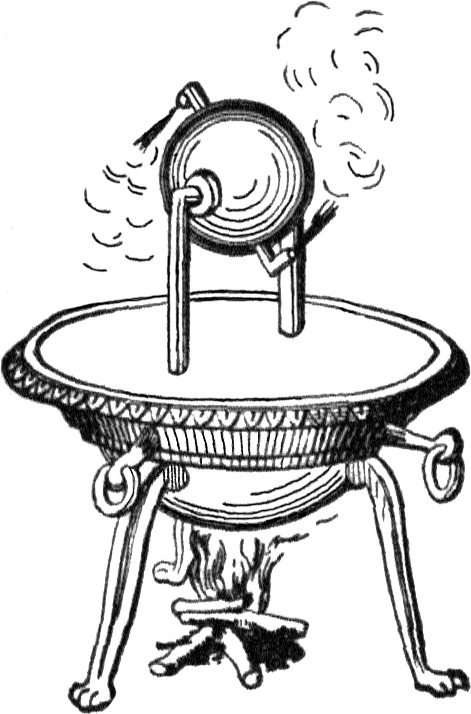 Heron's Aeolipile (471x714), Png Download