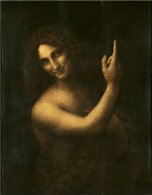 Leonardo Da Vinci Oil Paintings (750x750), Png Download