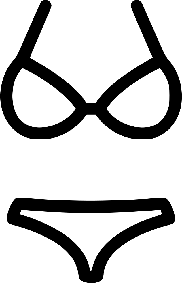Bikini Swimwear Comments - Swimwear Icon Png (632x980), Png Download