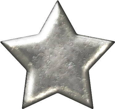 Ddb Christmas Wishes Silver Star Brad Photo By - Silver Christmas Star Png (682x663), Png Download