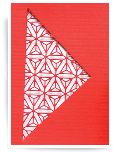 Prism Triangle Collage - Collage (400x510), Png Download