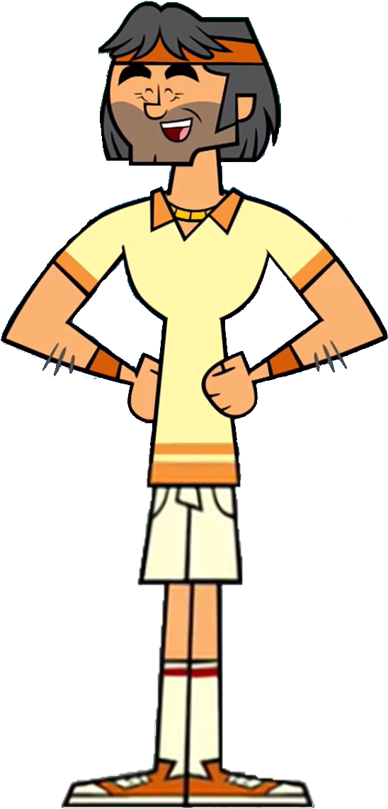 Pete Laugh - Total Drama Smile Transparent (572x1176), Png Download