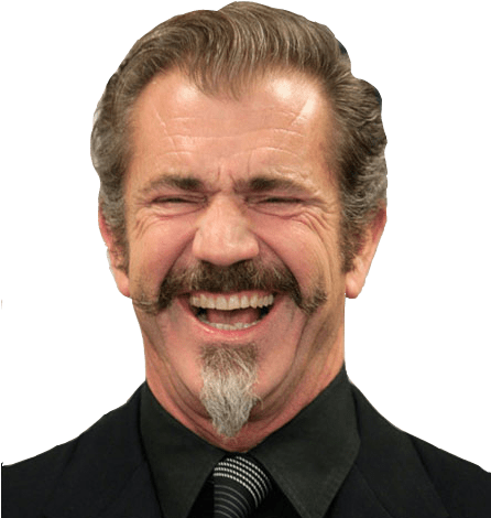 Download - Mel Gibson (445x482), Png Download