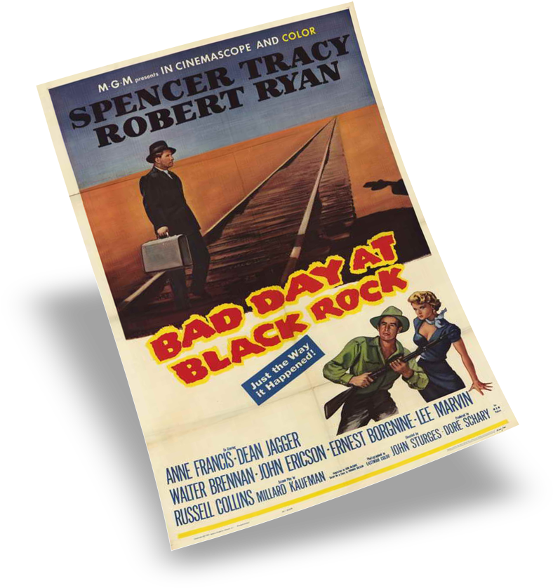Our Story - - Pop Culture Graphics Bad Day At Black Rock Poster Movie (800x847), Png Download