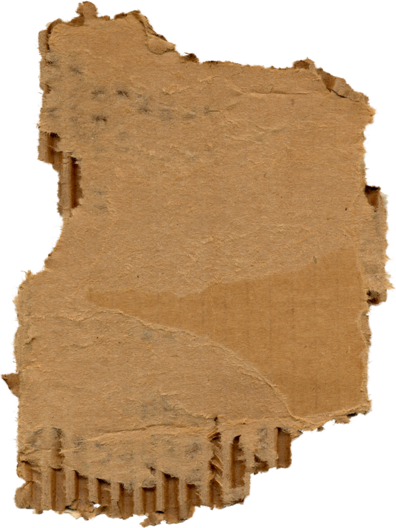 Download Hd Corrugated Cardboard Piece By Kingabritschgi On Deviantart Piece Of Cardboard Png Transparent Png Image Nicepng Com