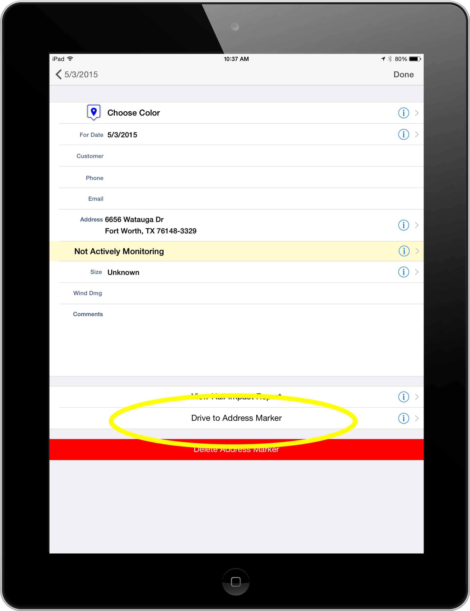 Select Drive To Address Marker - Mobile Phone (2304x2664), Png Download