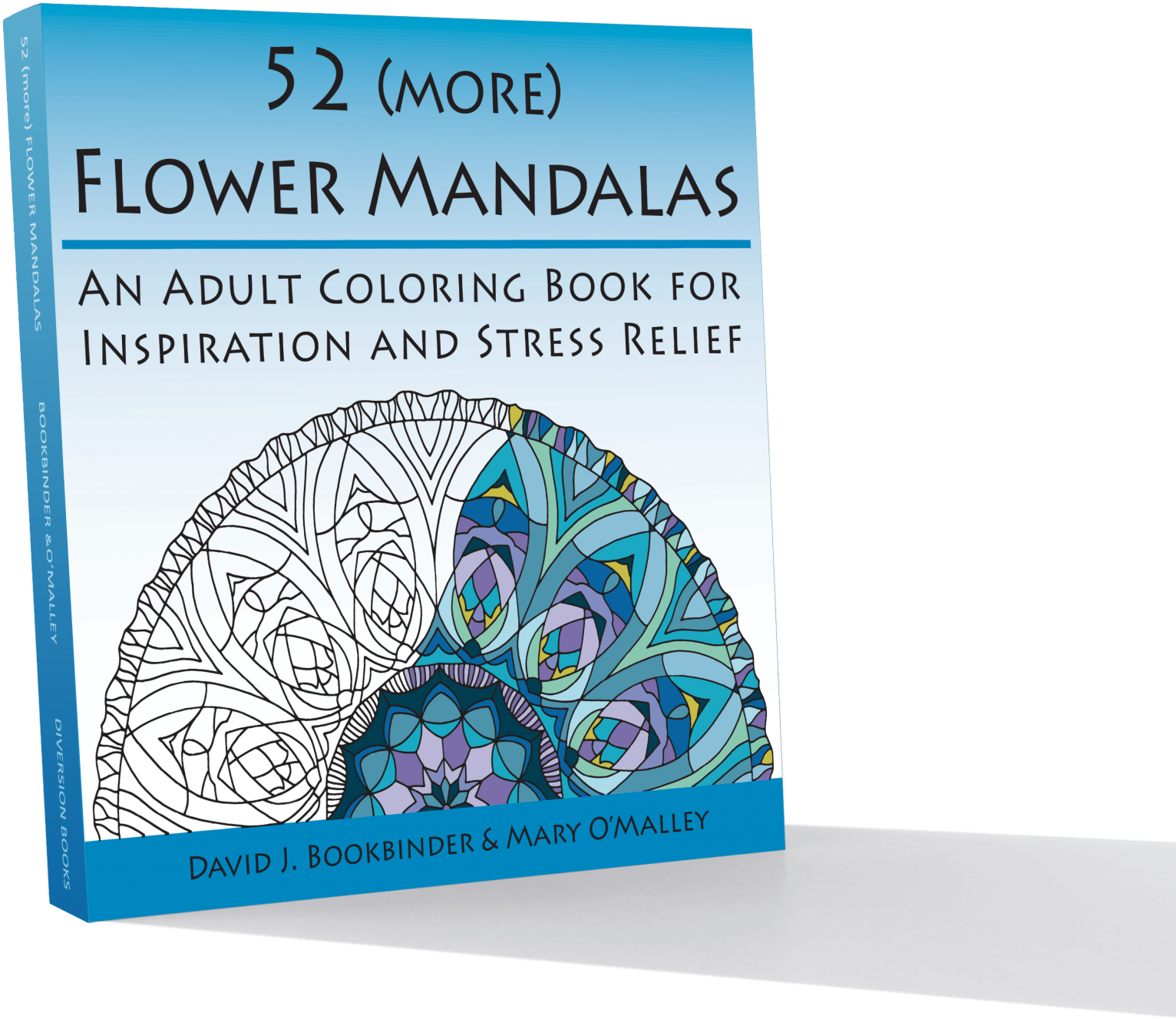 52 Flower Mandalas - 52 (more) Flower Mandalas: An Adult Coloring Book For (2048x1372), Png Download