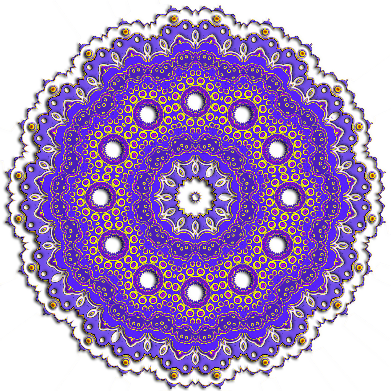 Mandalas, What Are They - Mandala Beauty: Adult Coloring Book (720x720), Png Download