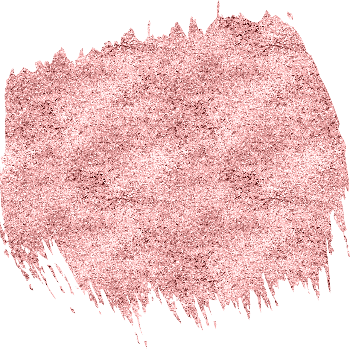 Rosegold Glitter Gold Foil Overlay Brushstroke Ftestick - Gold (1026x1024), Png Download