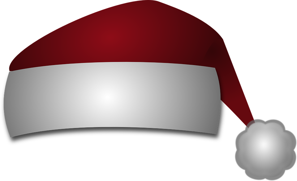 Xmas Santa Claus Cap Hat Png Transparent Images - Gorro De Viejo Pascuero (960x587), Png Download