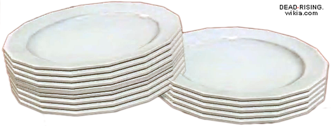 Dead Rising Dishes - Dead Rising (683x258), Png Download