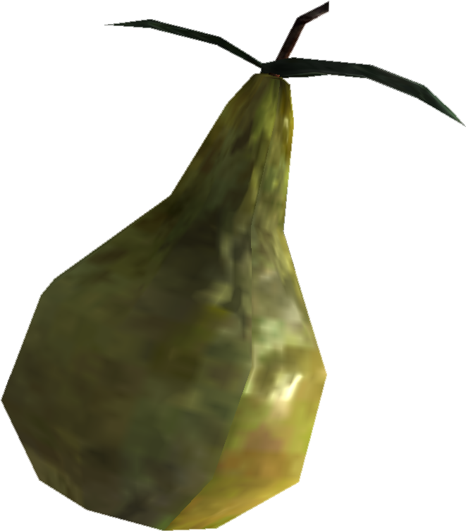 Fresh Pear - Fallout 4 Fruit (727x799), Png Download