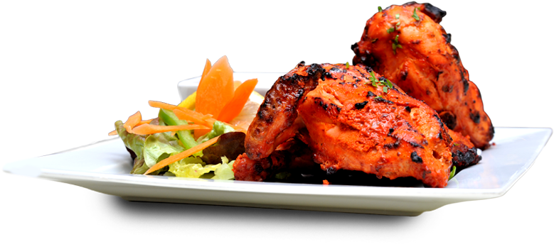 Food1 - Tandoori Chicken (836x369), Png Download