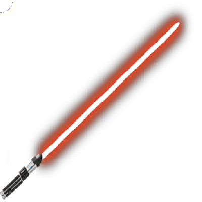 Lightsaber - Base Ball Bat (400x399), Png Download