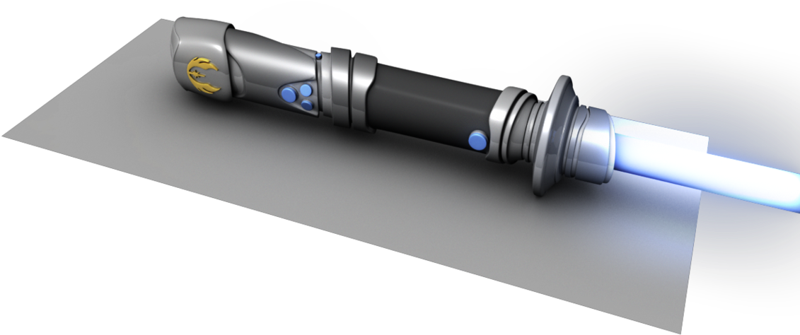 Jedi Lightsaber - Jedi (1185x674), Png Download