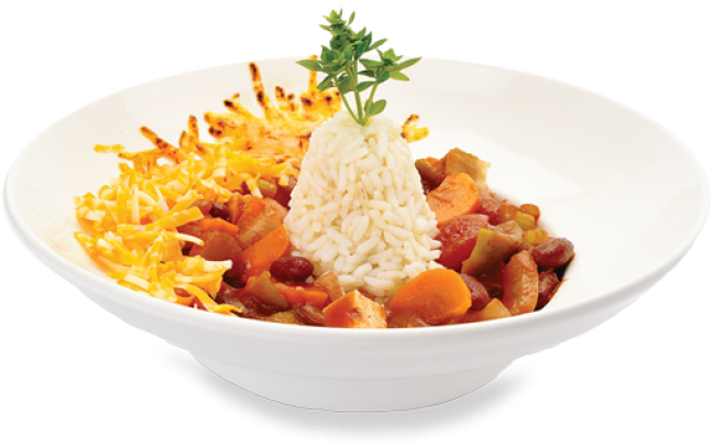 Notre Choix Santé Vegetarian Chili - Plastic Salad Bowl (763x509), Png Download