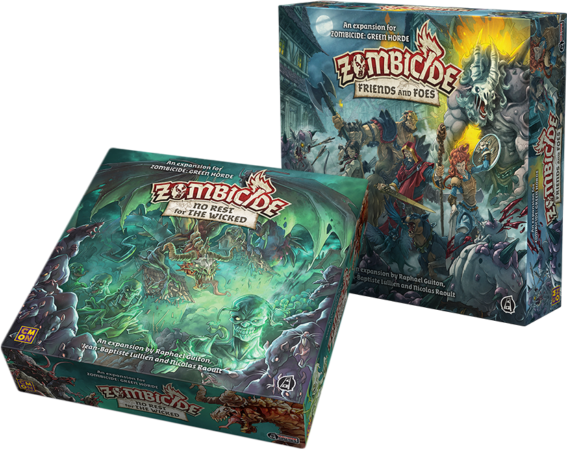 Green Horde - Zombicide Friends And Foes (960x782), Png Download
