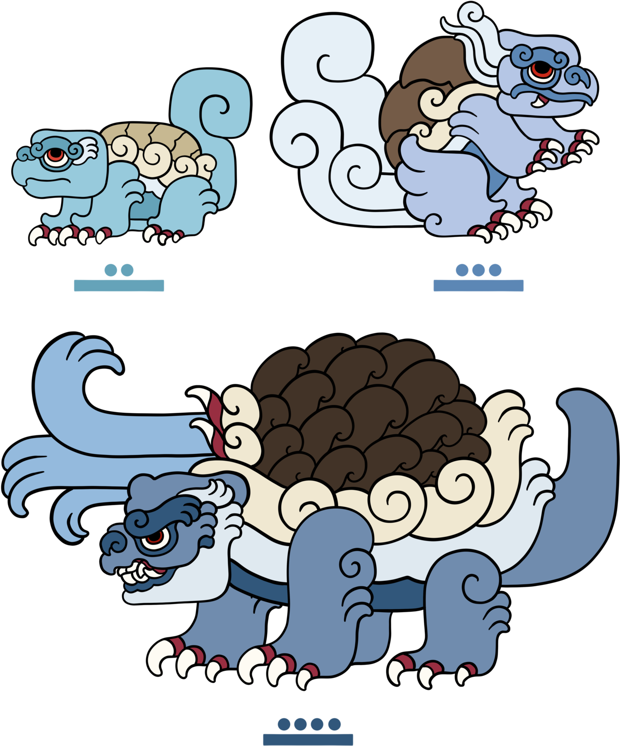 Digital Drawing Of The Pokemon Squirtle, Wartortle - Water (1280x1600), Png Download