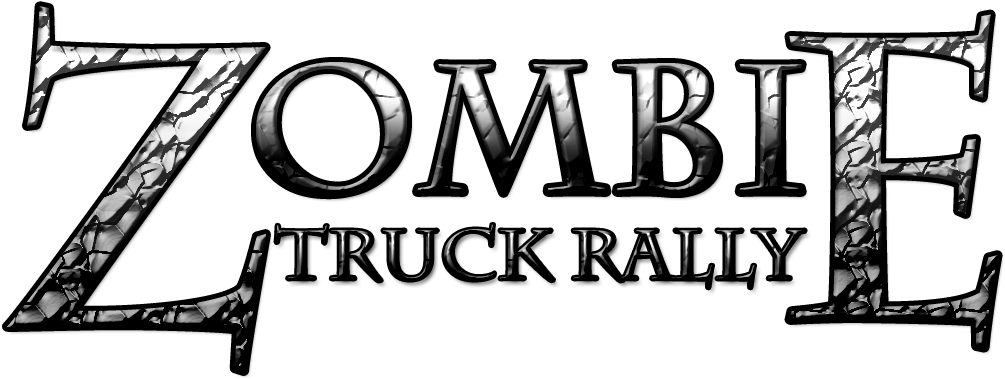 Zombie Truck Rally - Calligraphy (1024x500), Png Download