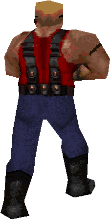 My Duke Nukem Skin - Fictional Character (334x447), Png Download