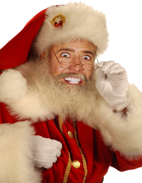 St Nic Olas Cage - Nicolas Cage Papai Noel (600x774), Png Download