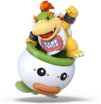 Intermediate Gods - Super Smash Bros Ultimate Bowser Jr (350x362), Png Download