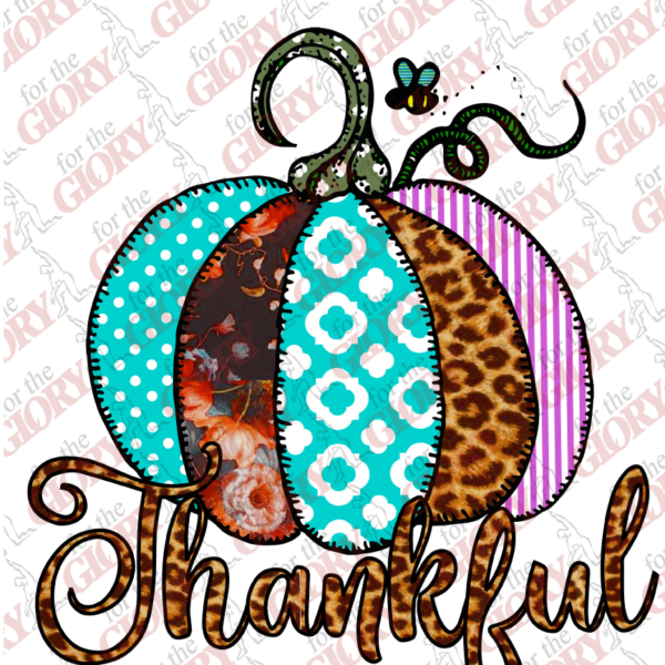 Pumpkin Thankful Png - Leopard Galaxy S7 Edge Case (600x600), Png Download