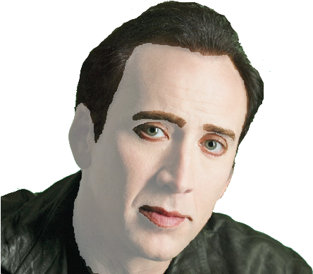 Nicolas Cage 2010 (492x400), Png Download