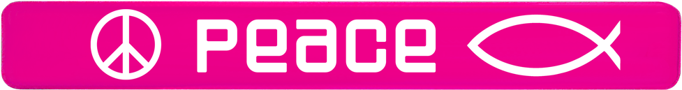 Peace Imprint Christian Pink Slap Bracelet - Ancillary Copyright For Press Publishers (1000x1000), Png Download