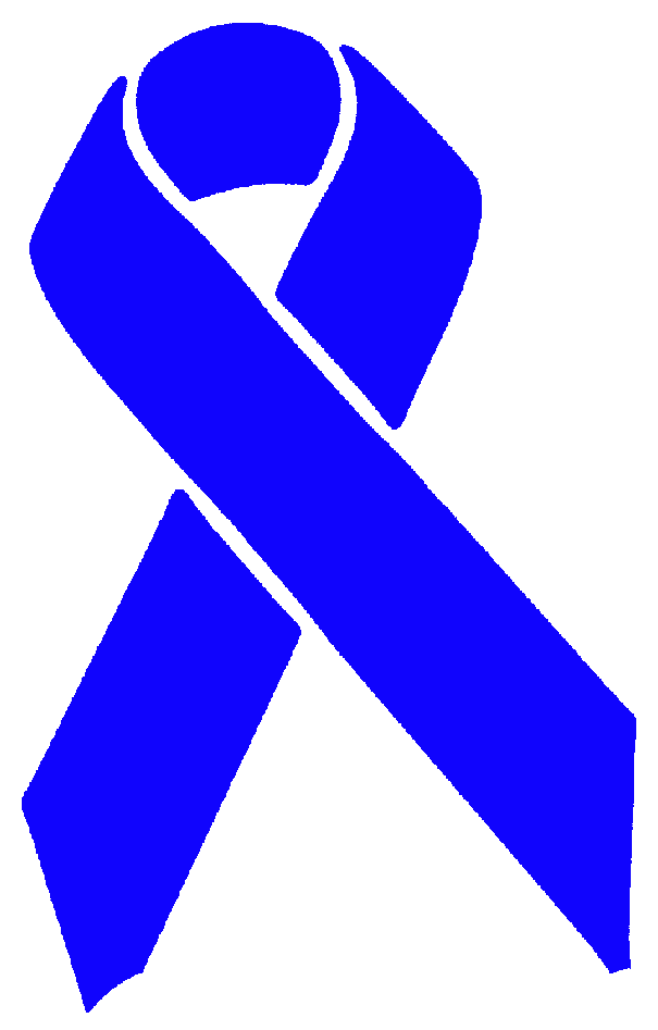 Blue Awareness Ribbon Sticker - Blue Awareness Ribbon (1064x1064), Png Download