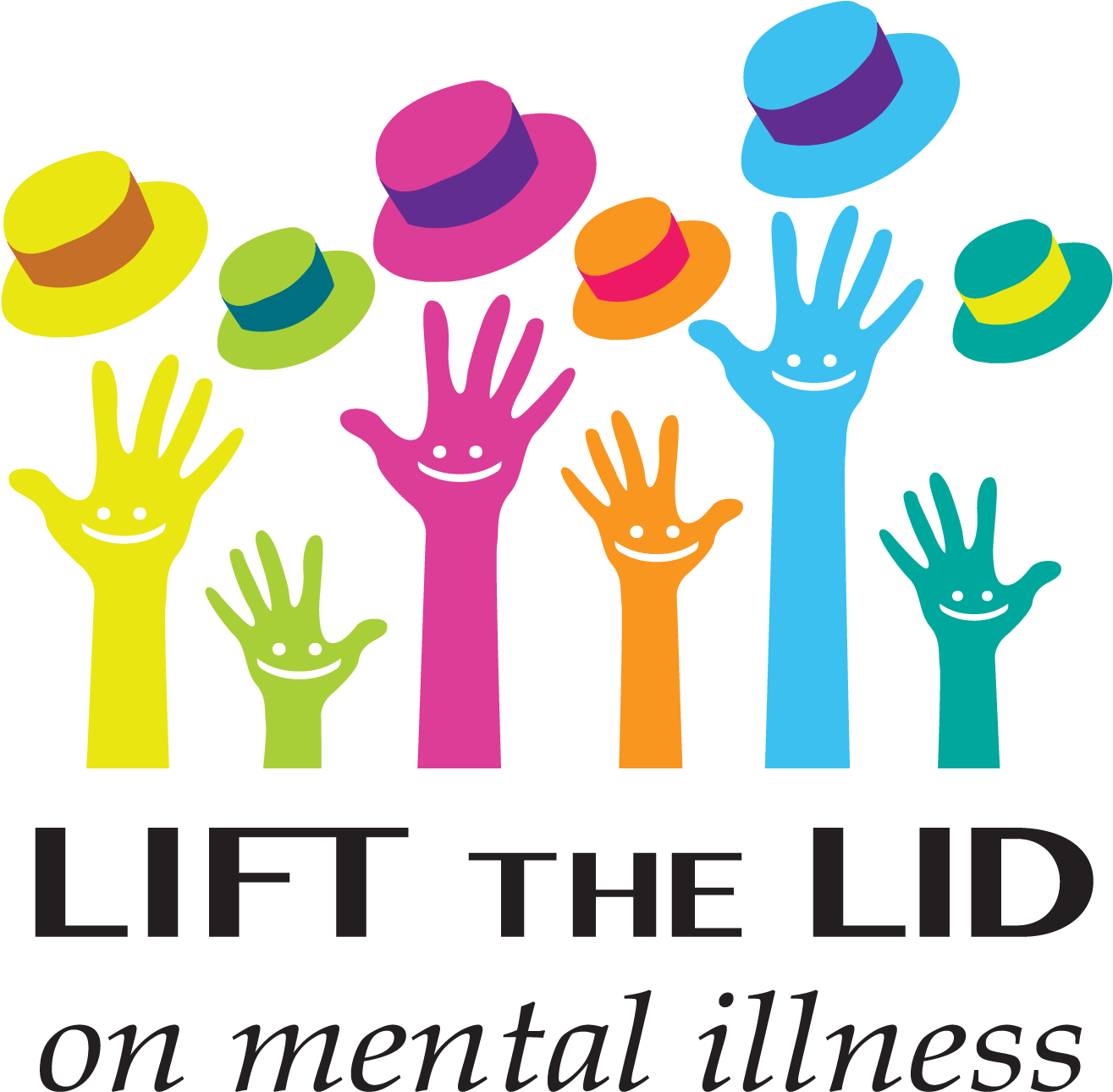 Mental Health Awareness Ribbon Color - Lift The Lid On Mental Health (1417x1417), Png Download